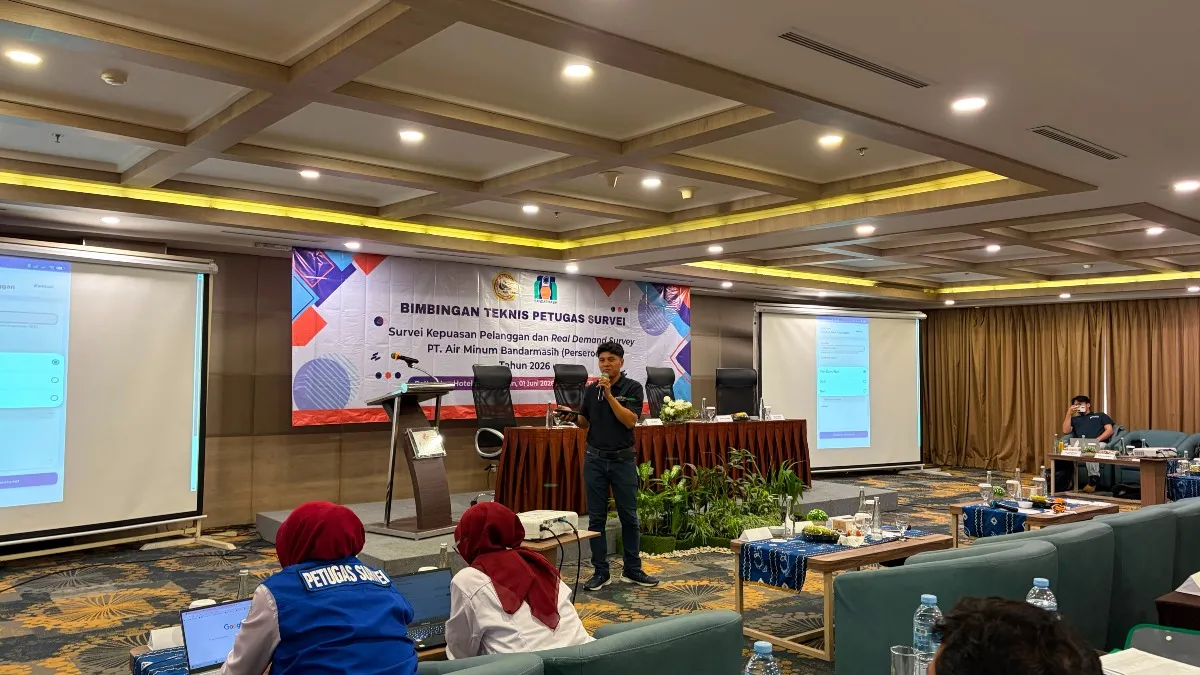 Pembekalan dan Pelatihan Teknis Aplikasi E-Survey PTAM Bandarmasih - 2