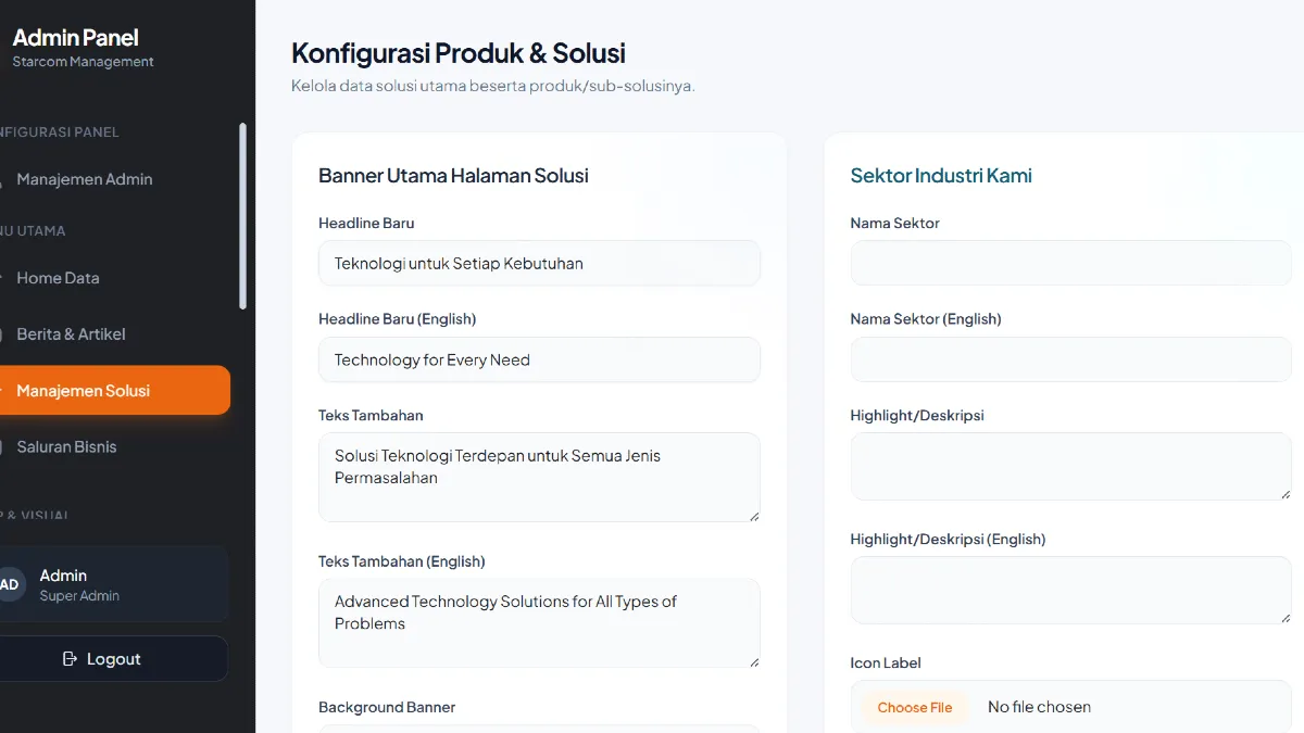 Corporate Website PT Starcom Solusindo - 11