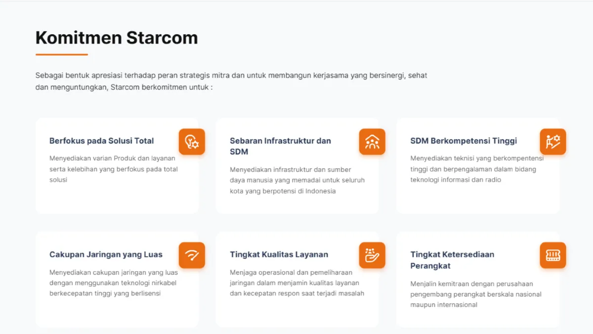 Corporate Website PT Starcom Solusindo - 6