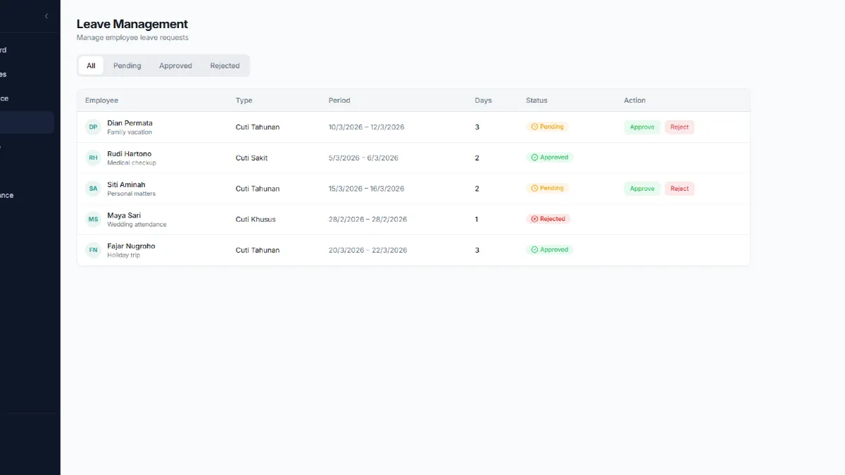 SAPMS - Smart Attendance & Payroll Management System - 4