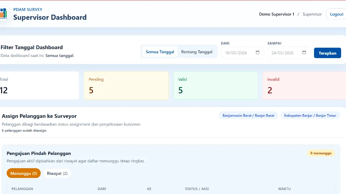 E-Survey Kepuasan Pelanggan PTAM Bandarmasih - 3
