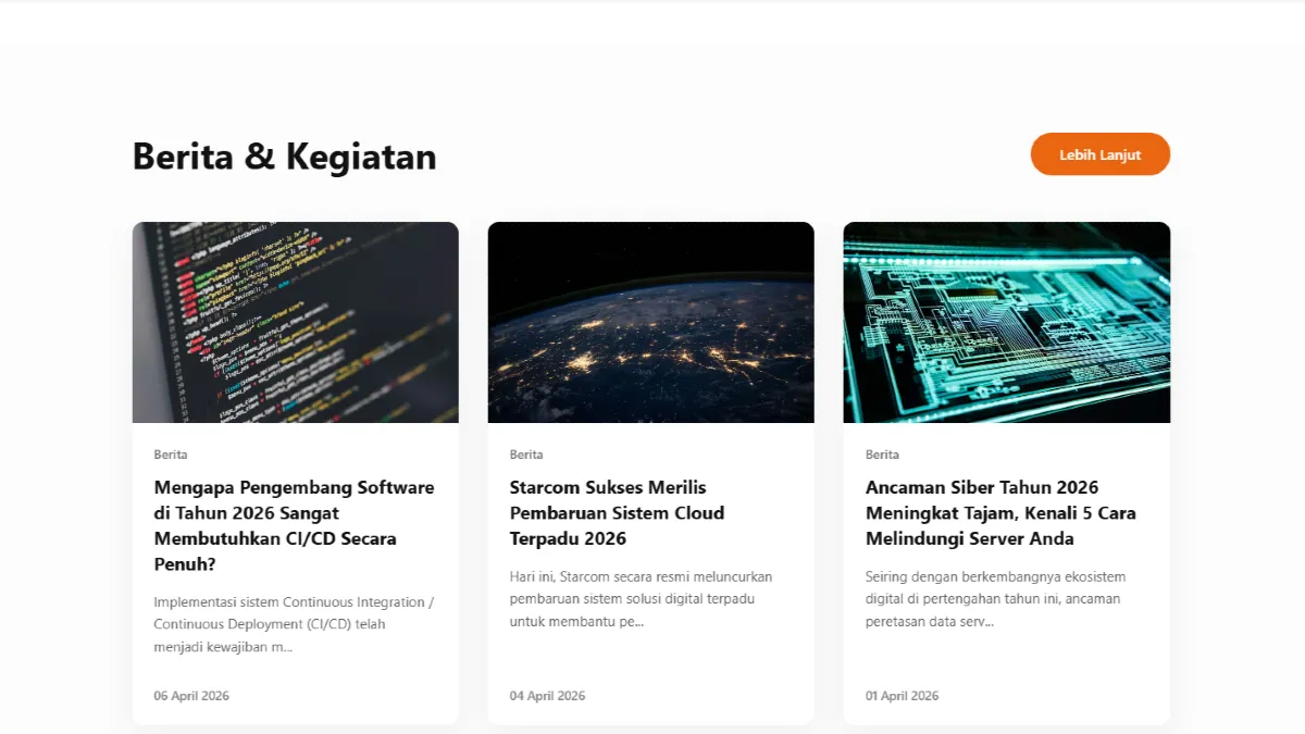 Corporate Website PT Starcom Solusindo - 4